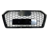 Kühlergrill Wabengrill Front Grill Schwarz Glanz für Audi Q5 FY 2017-2020